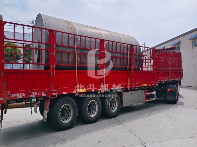 加厚耐高溫炭化機(jī)燃燒室完工裝車(chē)直發(fā)